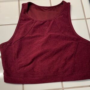 JoyLab Burgundy Sleeveless Top. Workout top|Gym